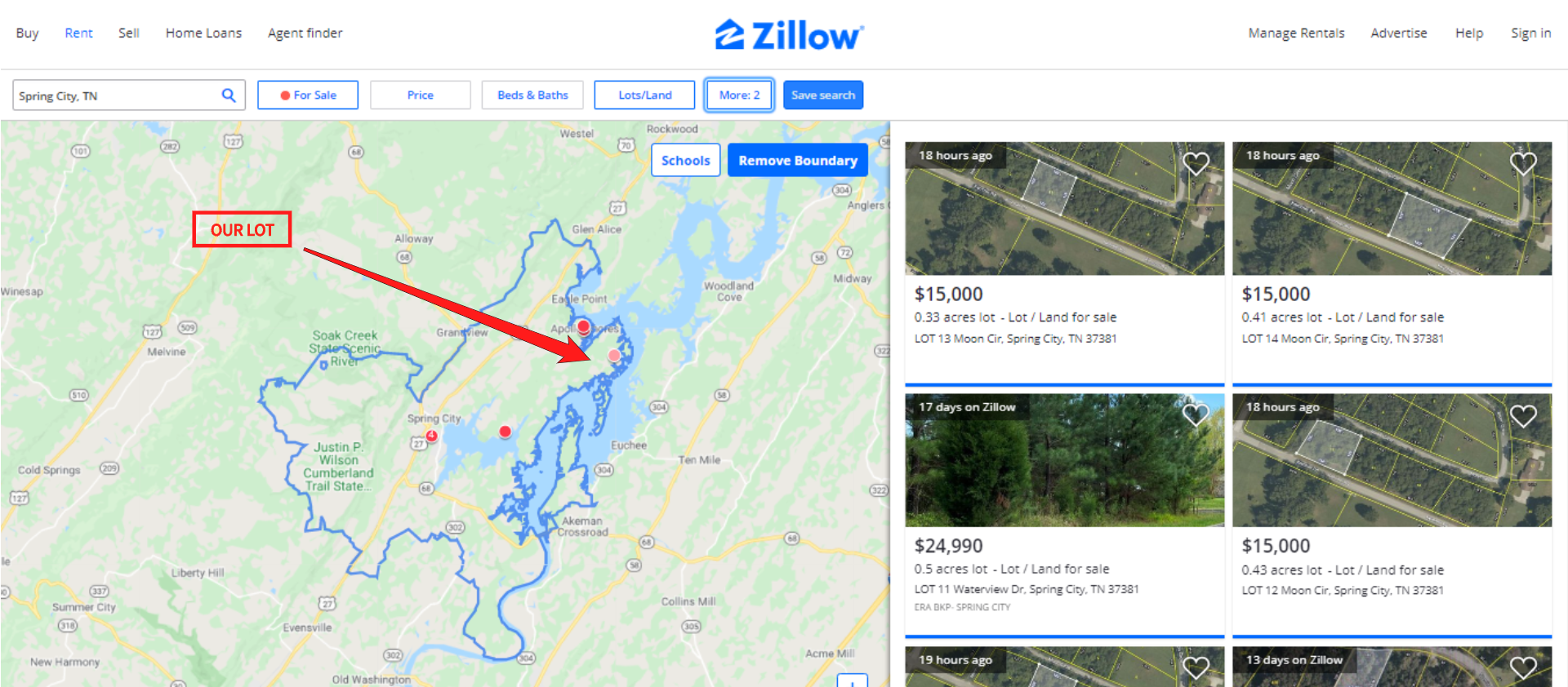 Nearby Listings Priced At 15K to 24K